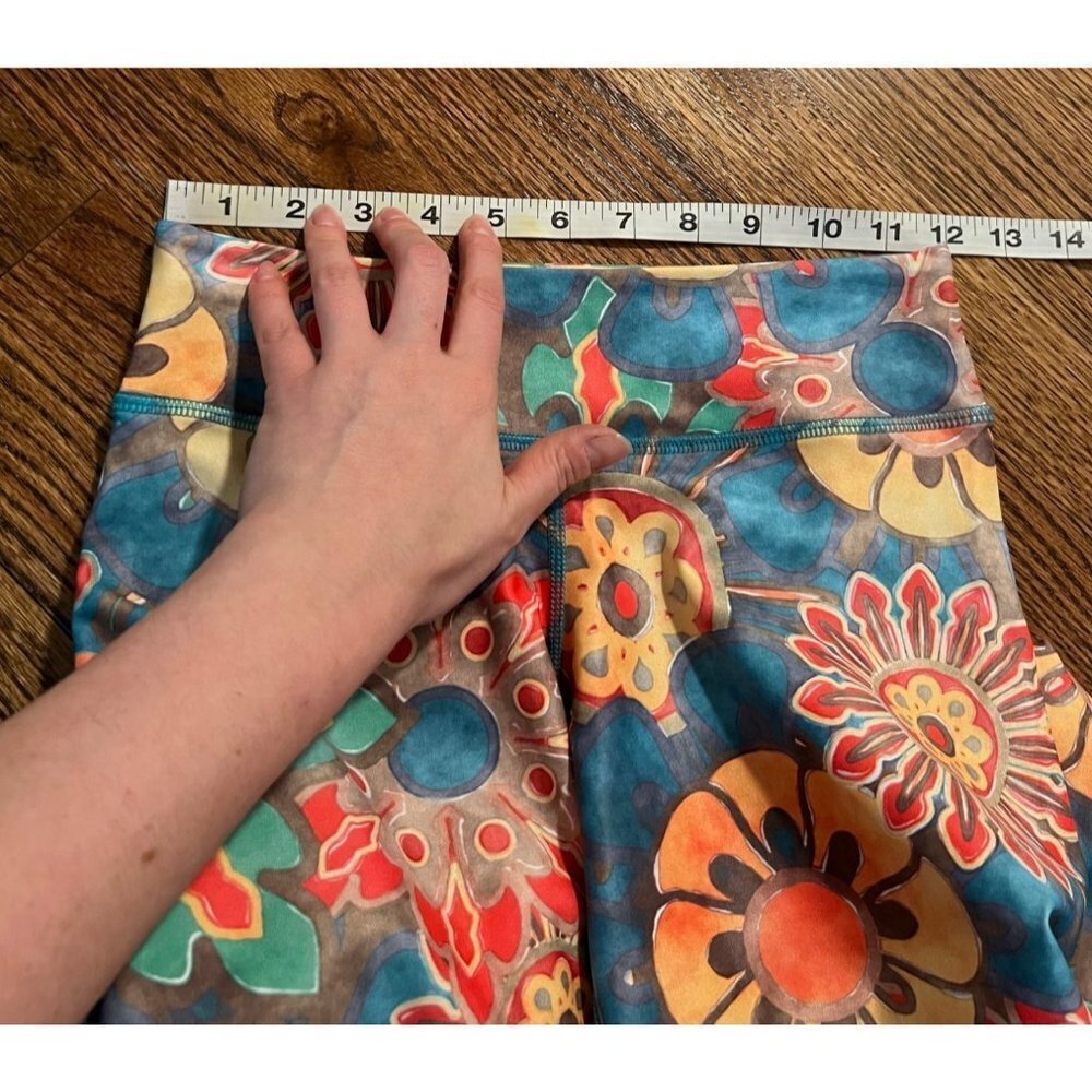 Niyama | Colorful Floral Yoga Leggings Sz‎ XS - Picture 5 of 7